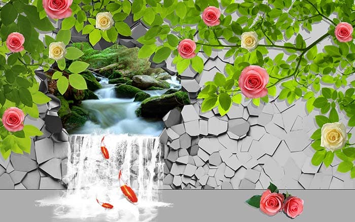 Floral View pattern detail