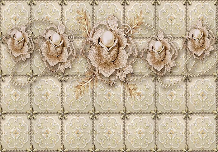 FLoral Abstract pattern detail