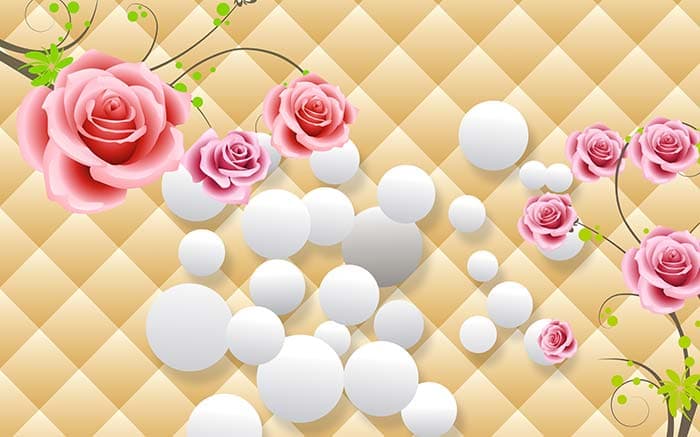Cotton Pearls pattern detail