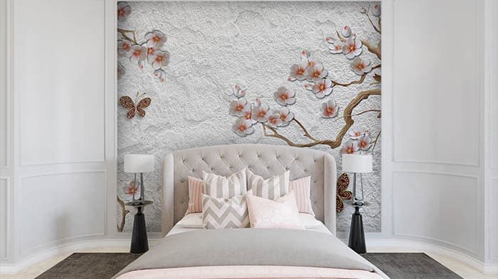 Coarse Walls shown in a room