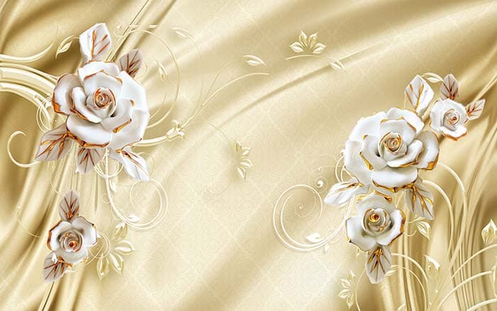 Golden Sheets pattern detail