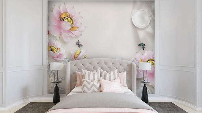 Floral View shown in a room