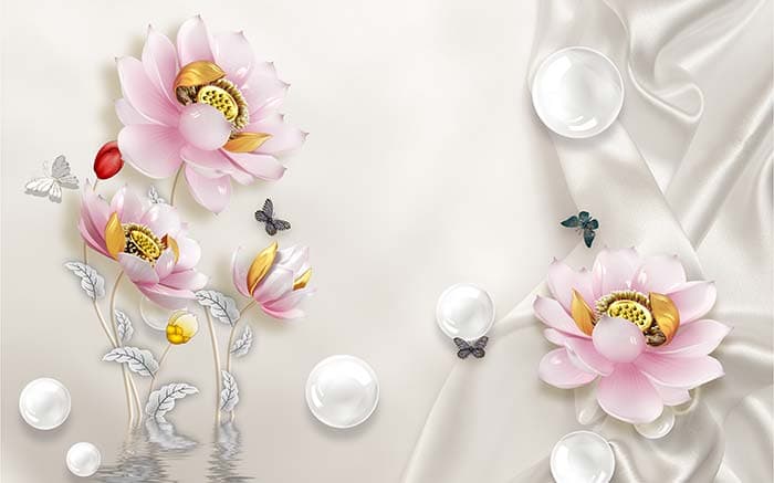 Floral View pattern detail