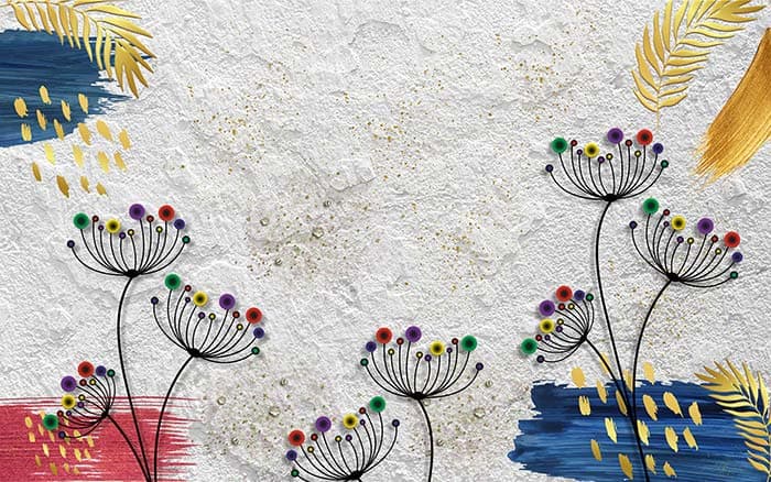 Thin Blossom pattern detail