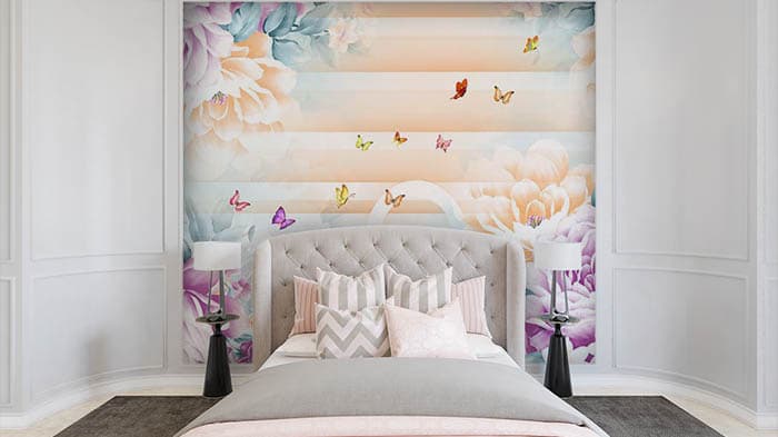 Abstract Design shown in a room