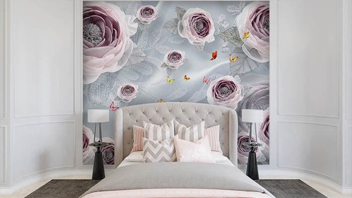Floral View shown in a room
