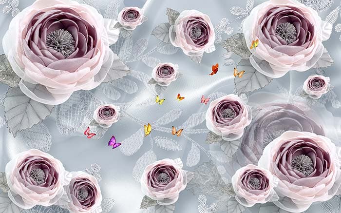 Floral View pattern detail