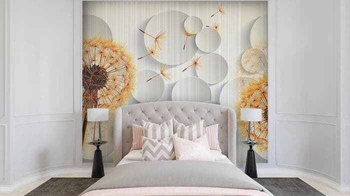 Plates on Walls shown in a room