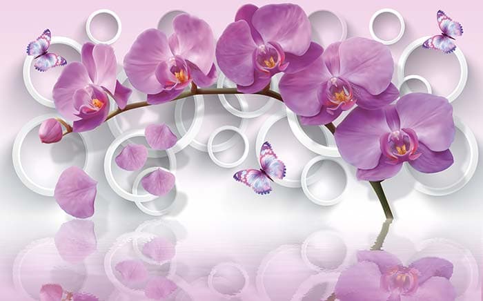 Violet Vibe pattern detail