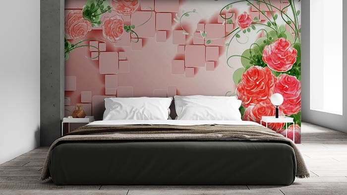 Broken Pink shown in a room