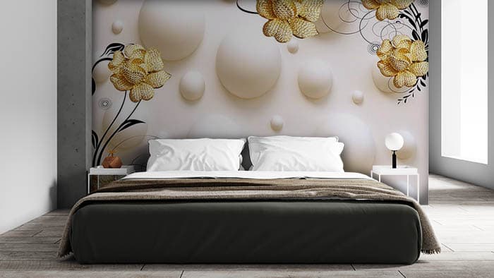 Spots of White shown in a room