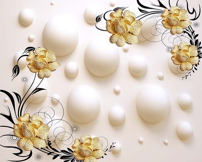 Spots of White pattern detail