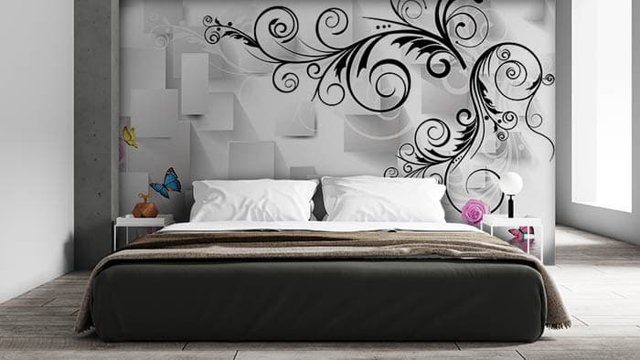 Flaps on Walls shown in a room
