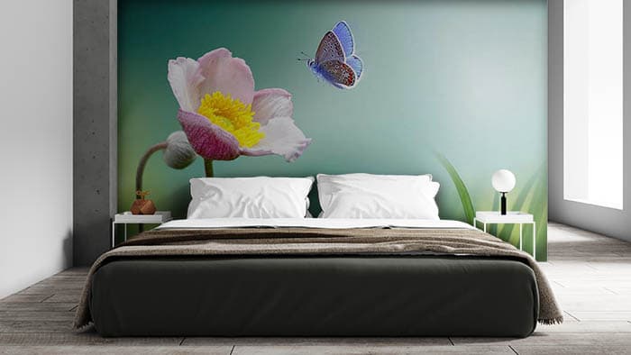 Floral View shown in a room