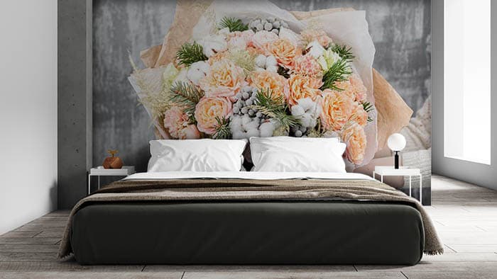 Bouquet View shown in a room