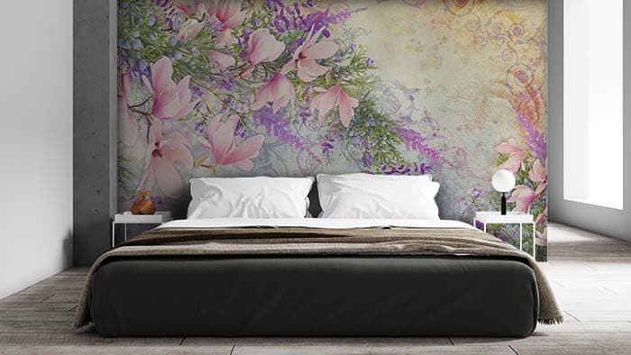 Floral Design shown in a room