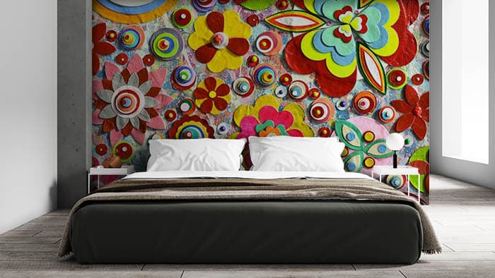 Abstract Design shown in a room