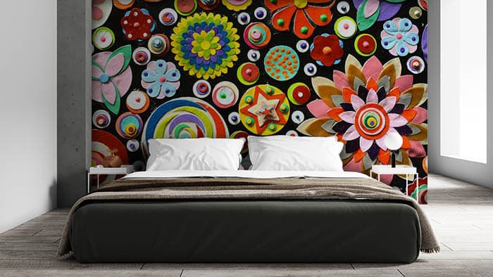 Abstract Design shown in a room