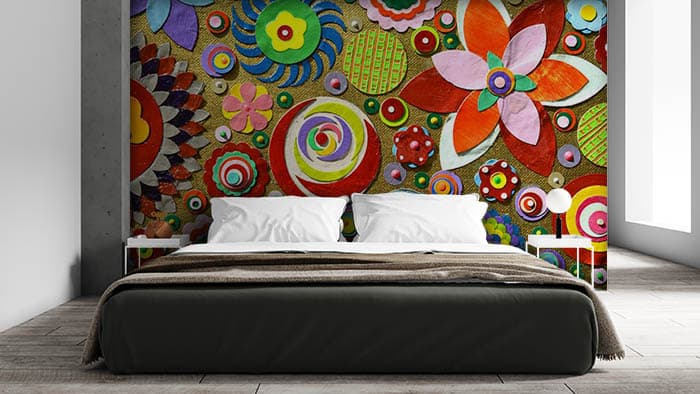 Abstract Design shown in a room