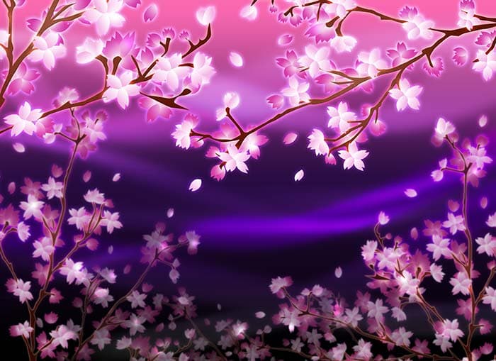 Abstract Floral pattern detail