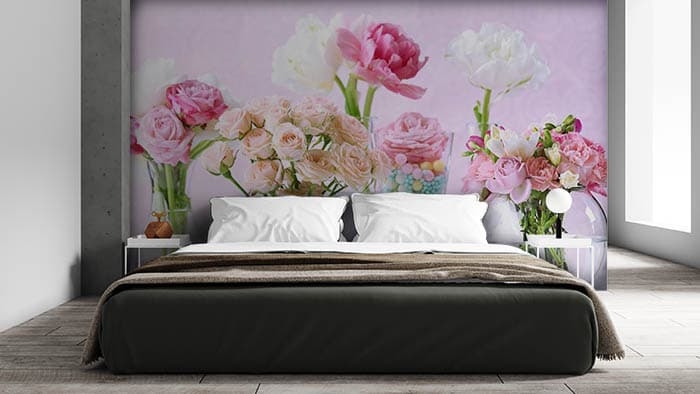 Bouquet View shown in a room