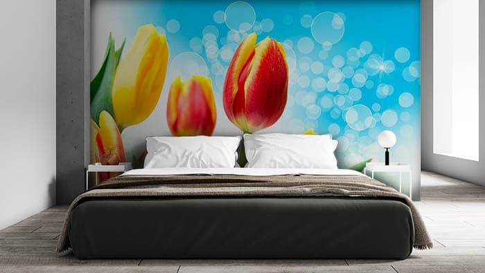 Floral View shown in a room
