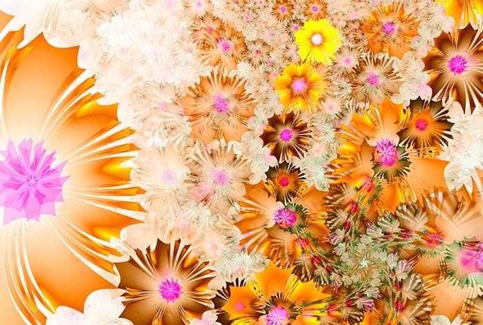 Bunch OF Flowers pattern detail