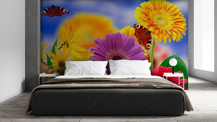 Floral View shown in a room