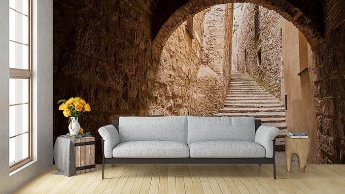 Rockwell Stairs shown in a room
