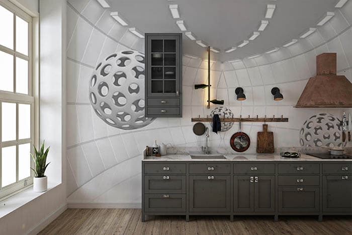 Celestrial Sparks shown in a room