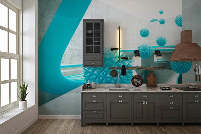 Indigo Helix shown in a room