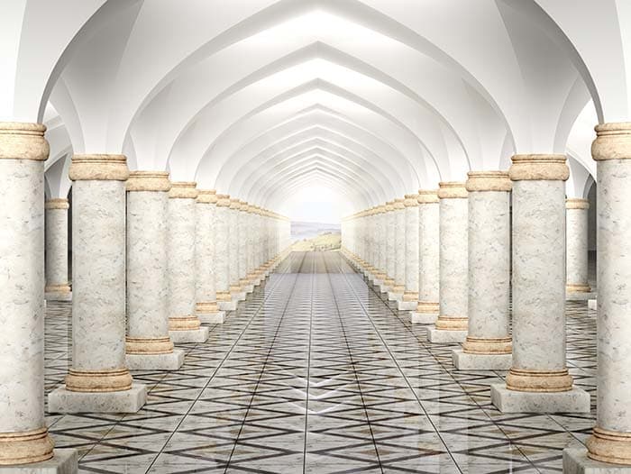 Ivory Aisle pattern detail