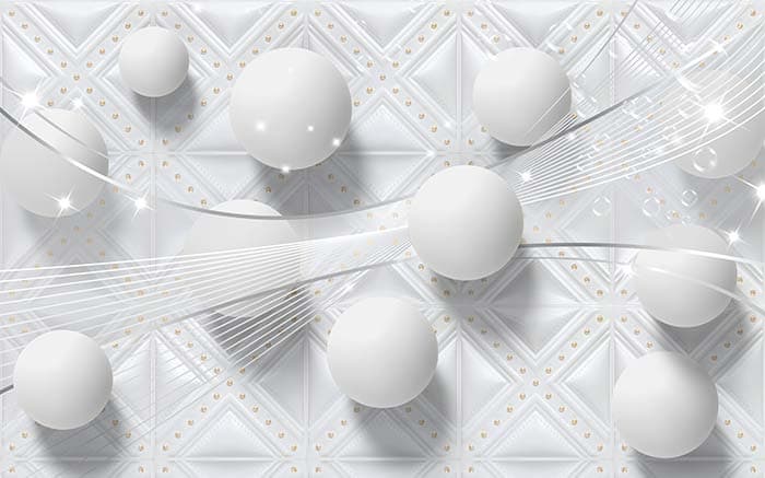 Snowy Drops pattern detail