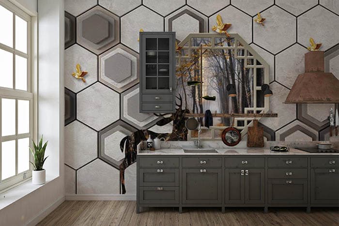 Stag Hives shown in a room