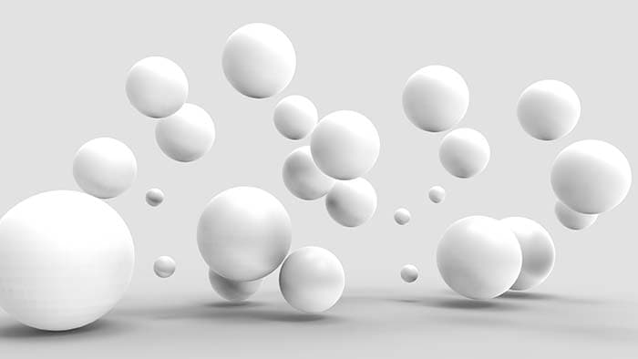Dancing Balls pattern detail