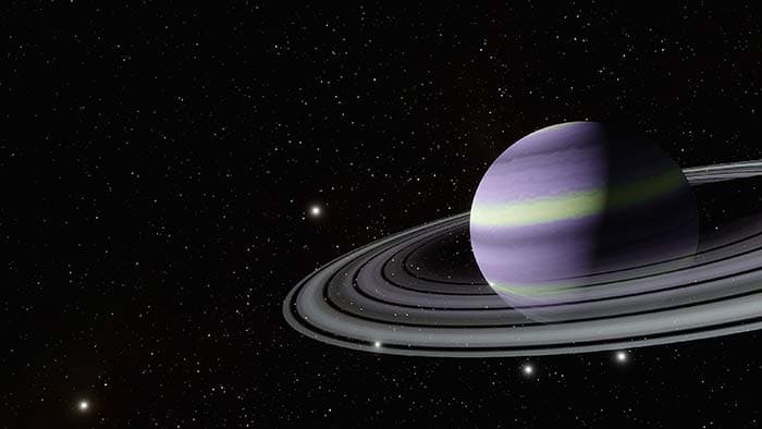 Saturn Rings pattern detail