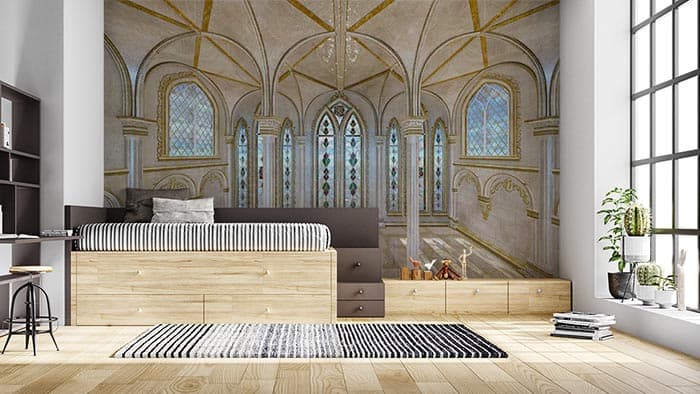 Mosque Room shown in a room