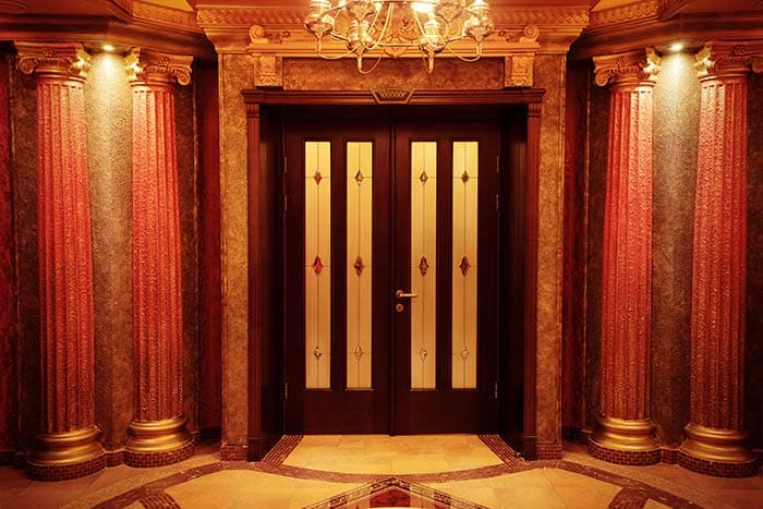 Royal Doors pattern detail