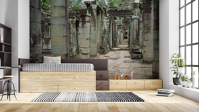 Rocky Pillar shown in a room