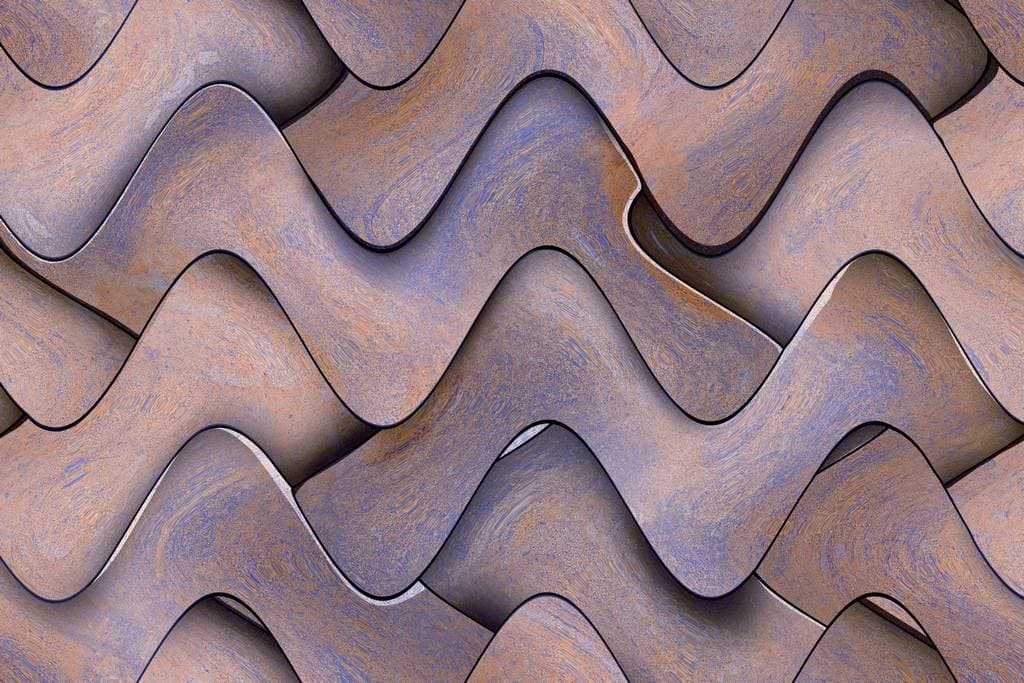 Waves Pattern pattern detail