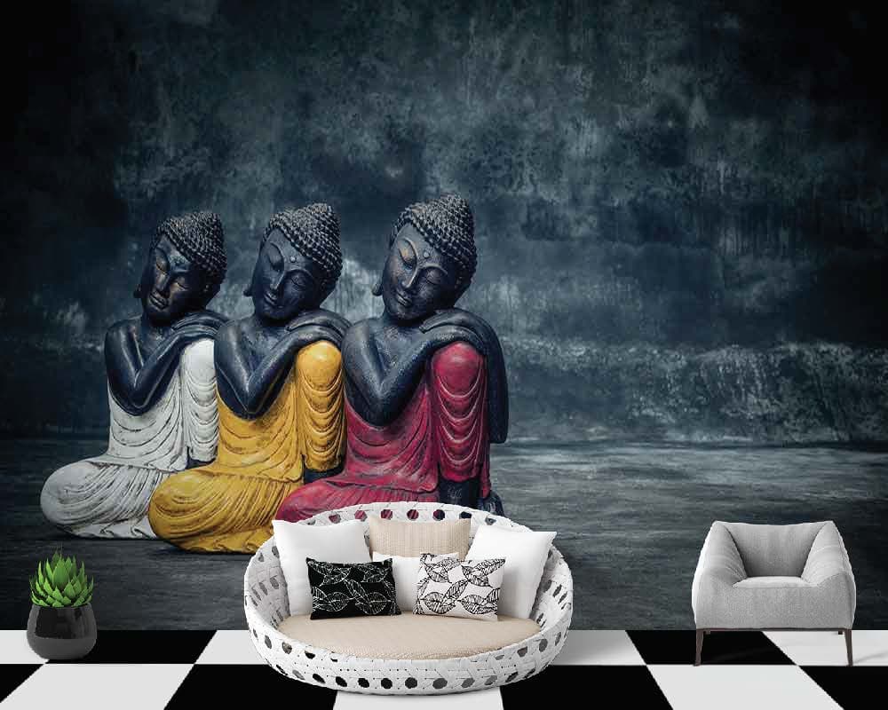 Colors in Darkness shown in a room