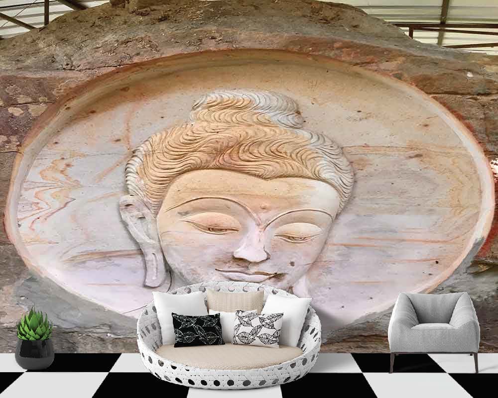 Plate Carved shown in a room