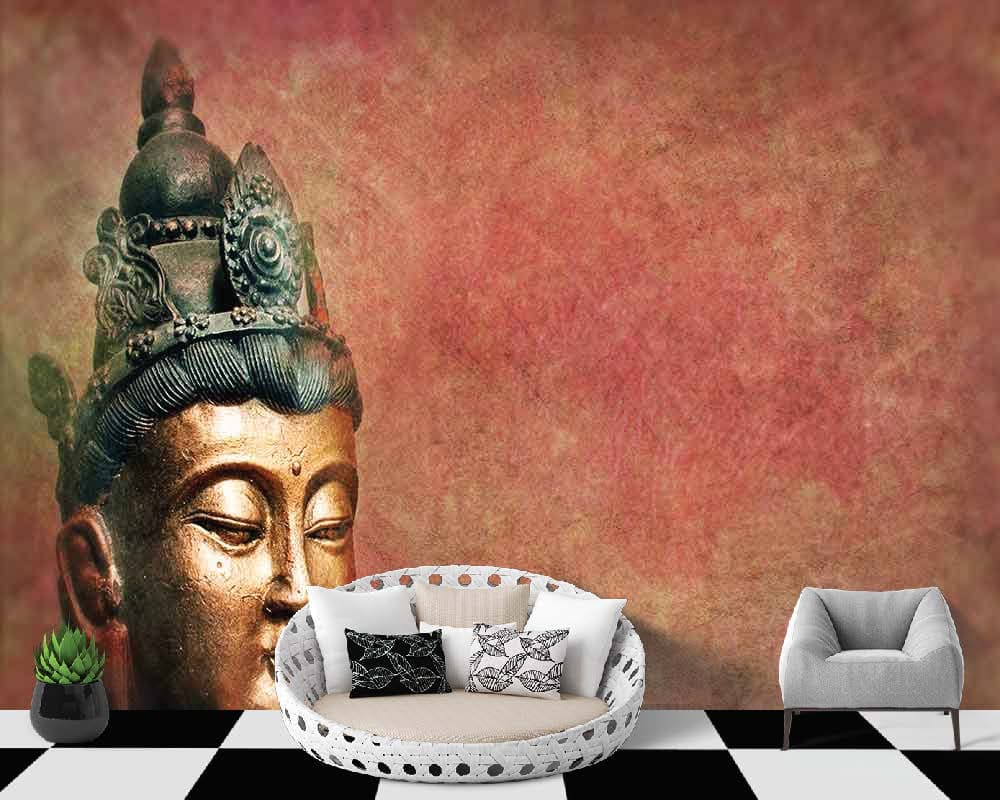 Peace Stupa shown in a room