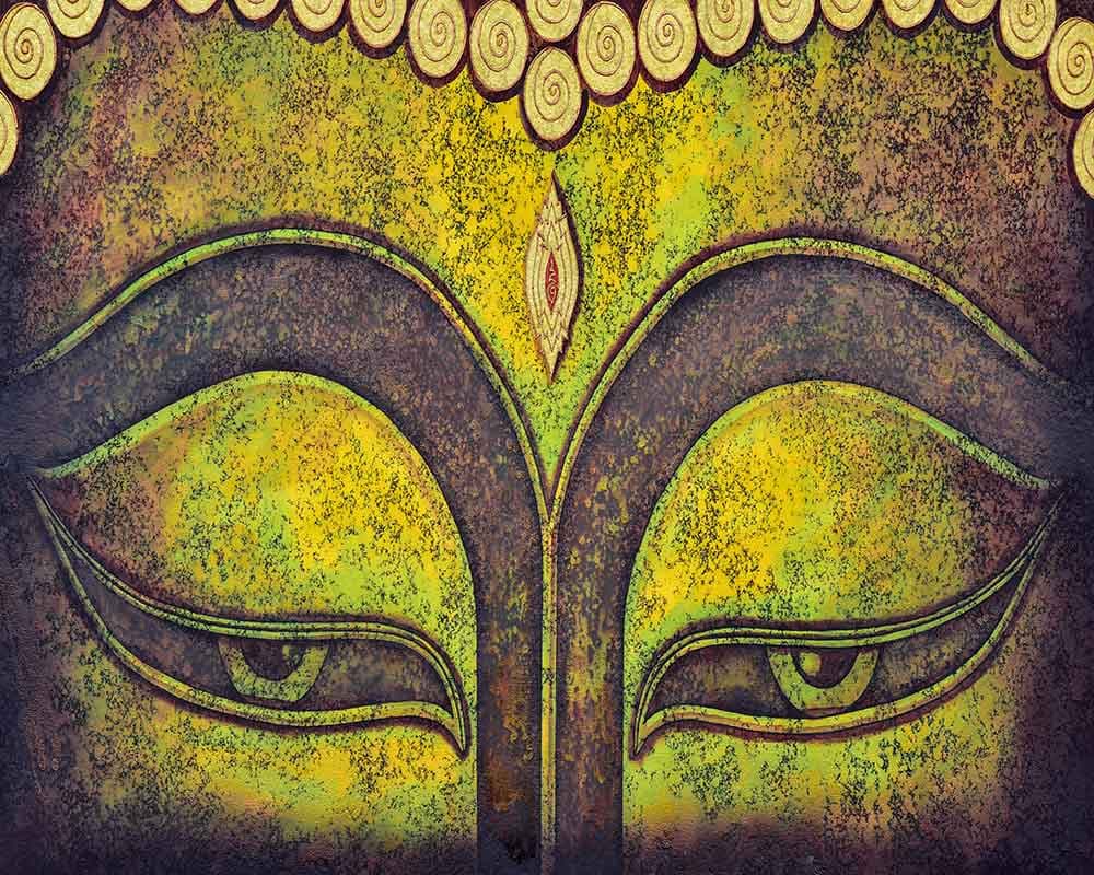 Eyes of Fortune pattern detail