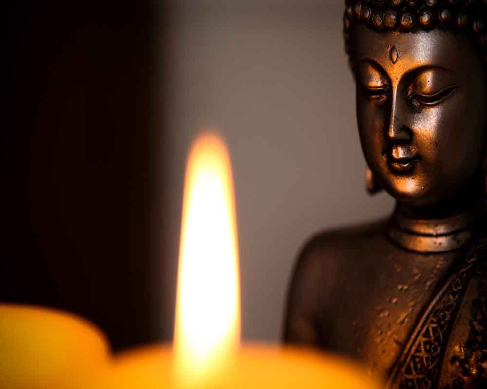 Bhuddha Light way pattern detail