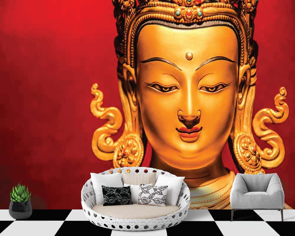 Spritual beauty shown in a room