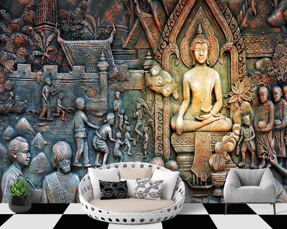 Pray Lord shown in a room