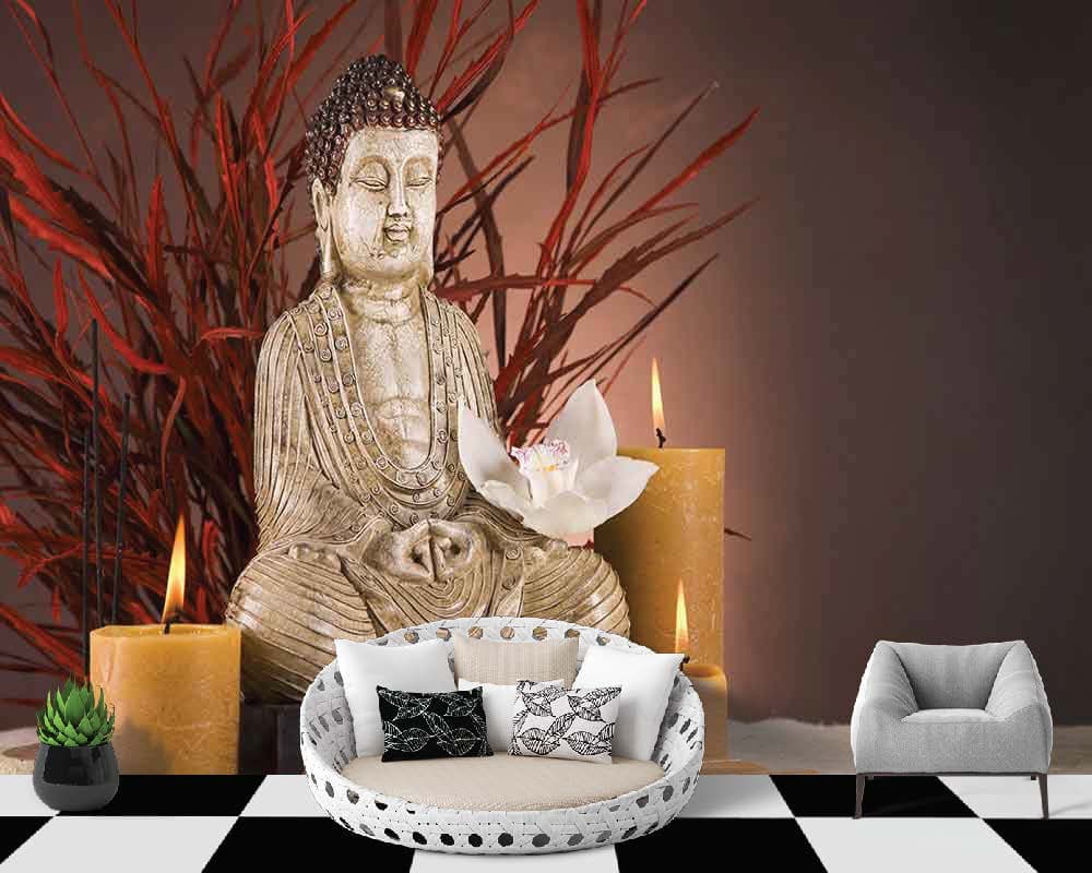 Essence of Candels shown in a room