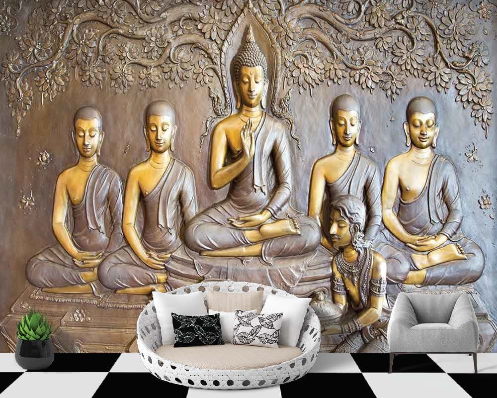 Buddha Meet shown in a room