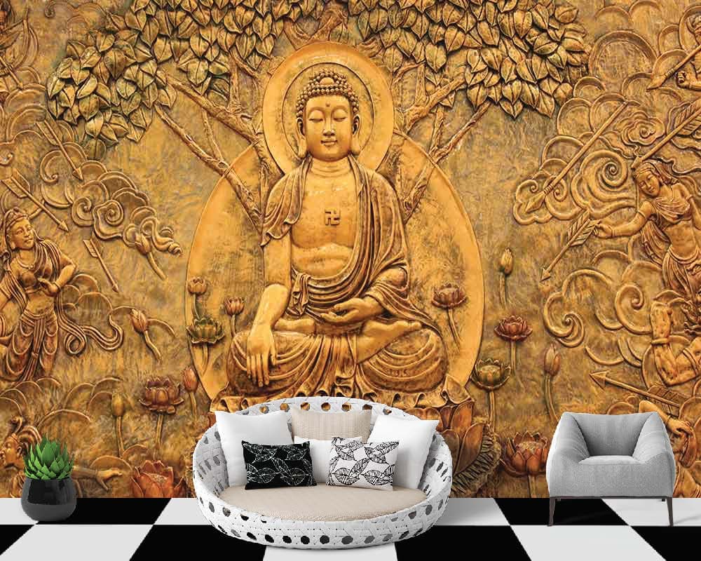 Tree Meditation shown in a room